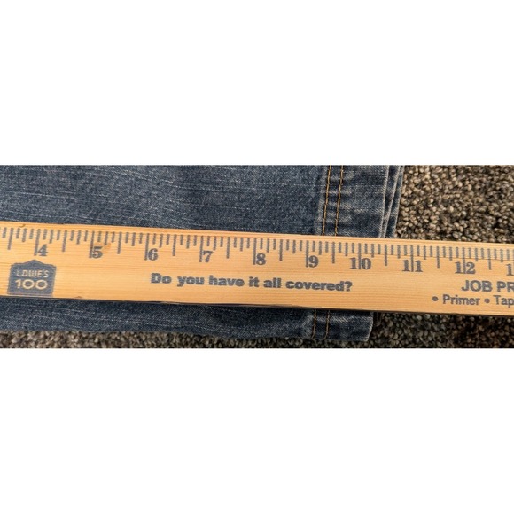 Faded Glory Mens Carpenter Denim Shorts Medium Wash Blue 46 117339 DFD-4749 - Picture 4 of 8